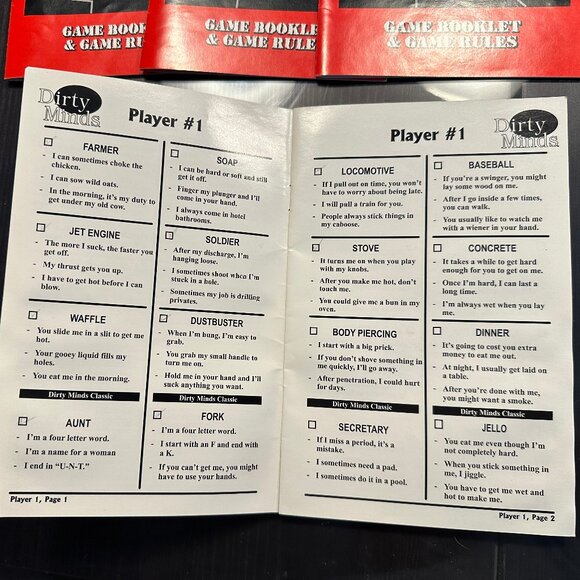 Dirty Minds Board Game – The Game of Naughty Clues (15th Anniversary Edition) - Picture 6 of 6